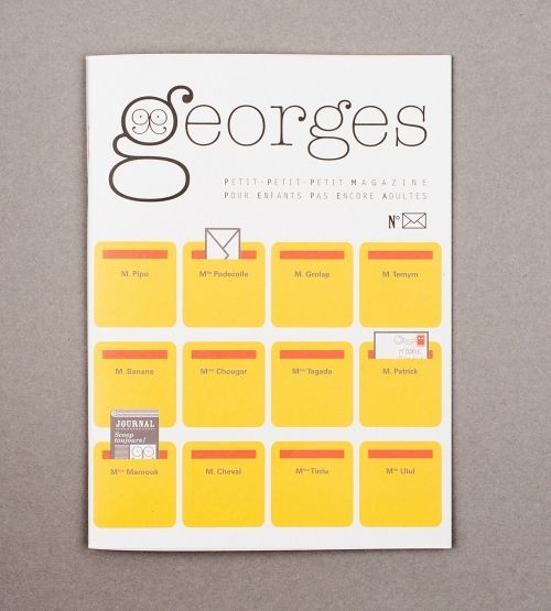 Carte Magazine Georges n°11 - Lettre collegium