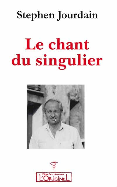 Book Le chant du singulier Jourdain