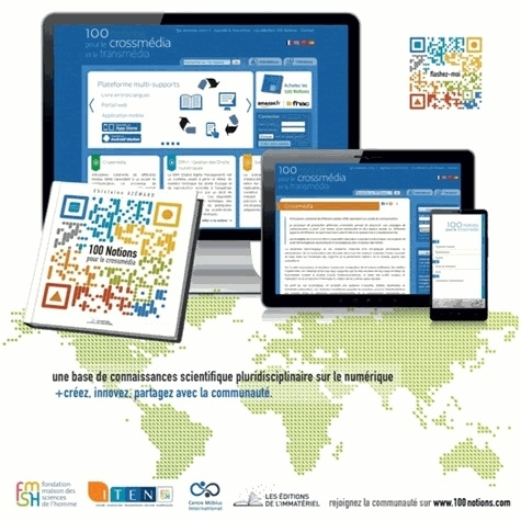 Carte 100 notions pour le crossmédia et le transmédia Azémard