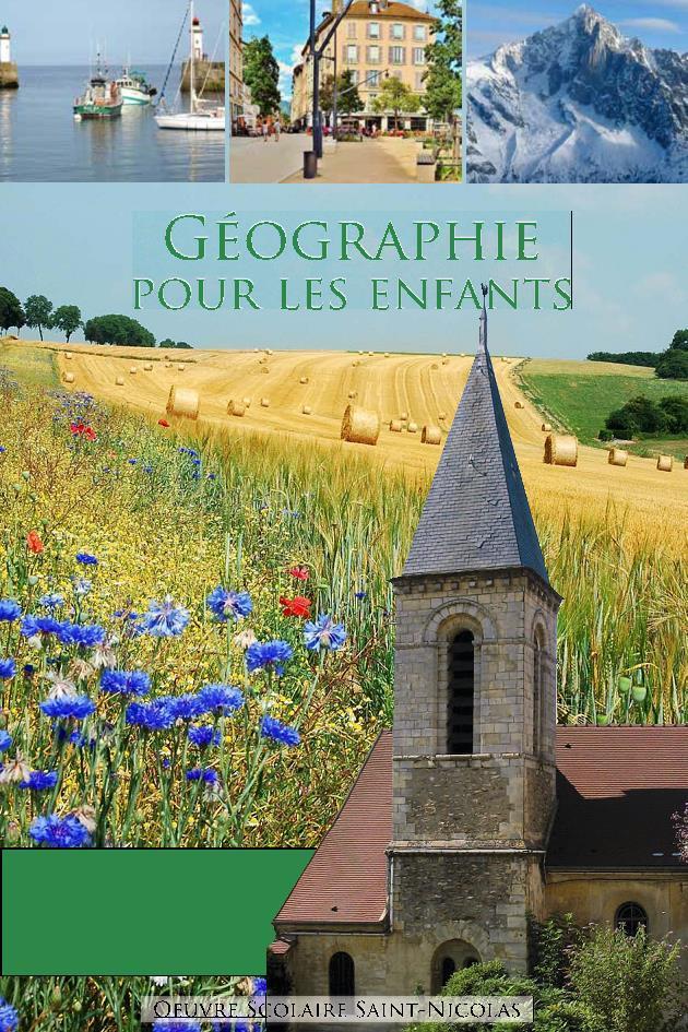 Knjiga Géographie pour les enfants Carcassonne