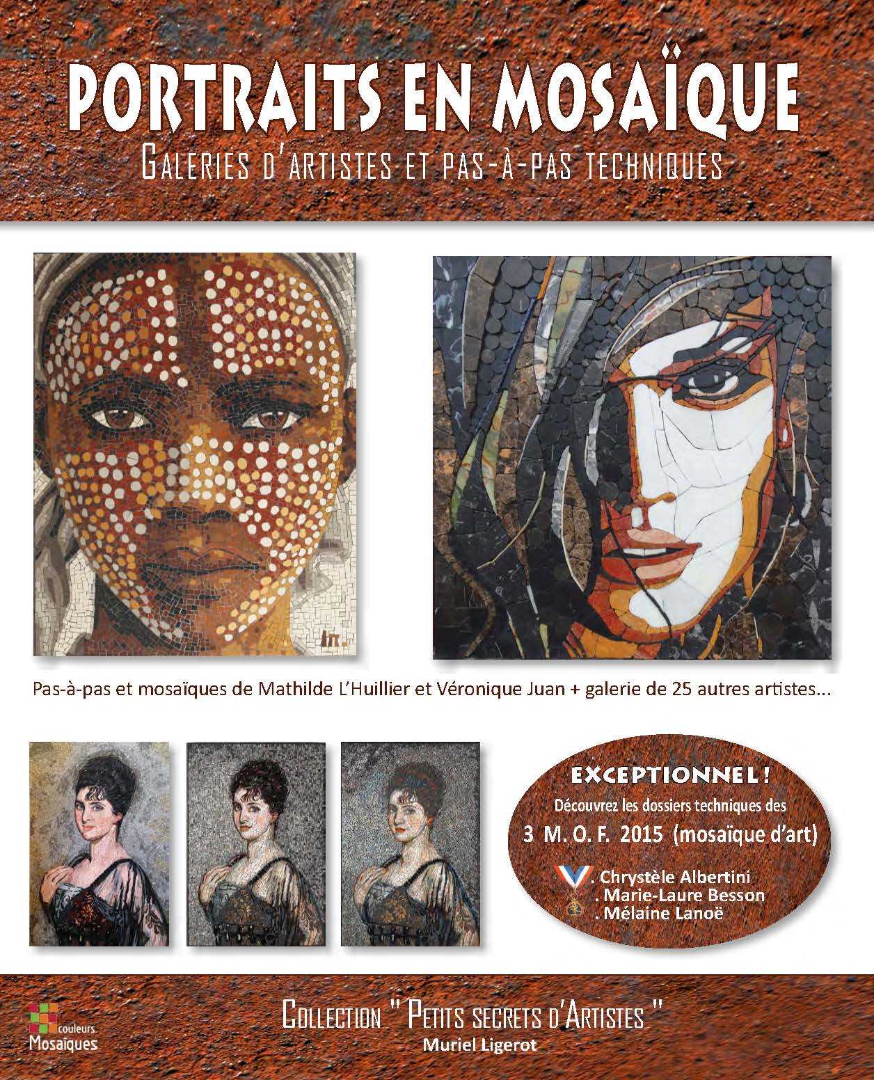 Книга Portraits en mosaïque Ligerot