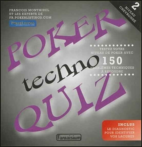 Βιβλίο Poker techno quiz 2 Montmirel