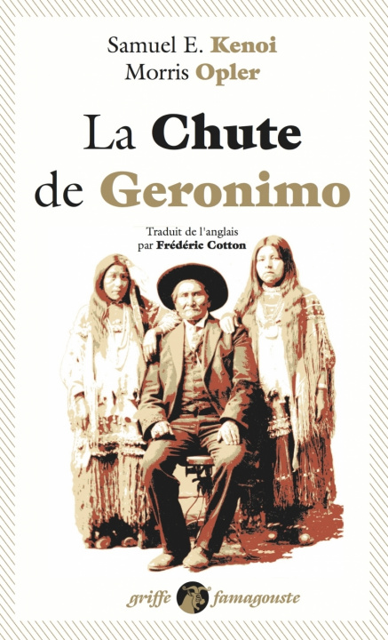 Kniha La Chute de Géronimo Samuel E. KENOI