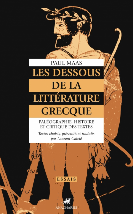 Kniha Les Dessous de la littérature grecque - Paléographie, histoi Paul MAAS