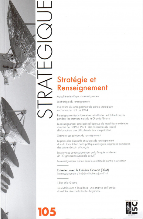 Kniha Stratégique 105 - Stratégie et renseignement Zajec