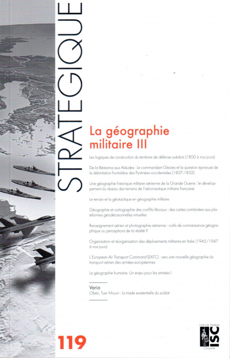 Kniha Revue Stratégique n° 119 - La géographie militaire III Boulanger