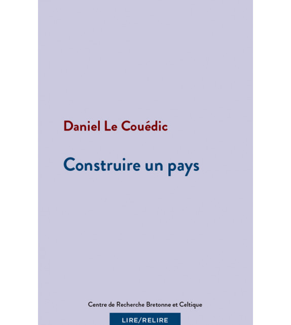 Kniha CONSTRUIRE UN PAYS LE COUEDIC