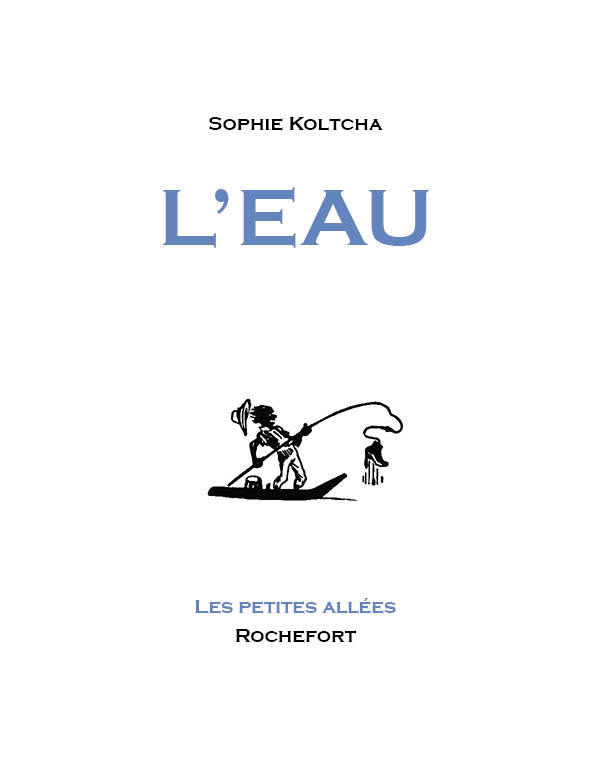 Knjiga L'eau Sophie