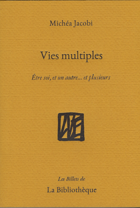 Book Vies multiples Michéa Jacobi