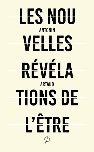 Kniha Nouvelles révélations de l'Être (Les) Artaud