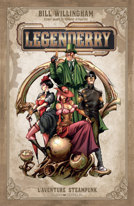 Książka Legenderry - L'aventure steampuk WILLINGHAM