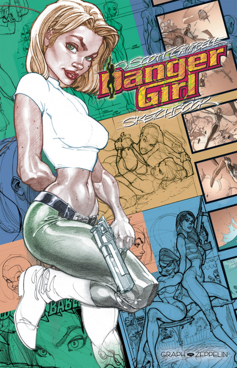 Buch Danger girl - Sketchbook CAMPBELL