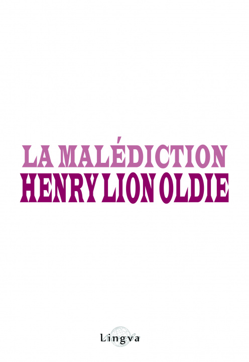 Kniha La Malédiction Lion Oldie