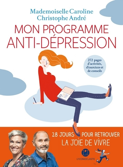 Carte Mon programme anti-dépression Mademoiselle Caroline