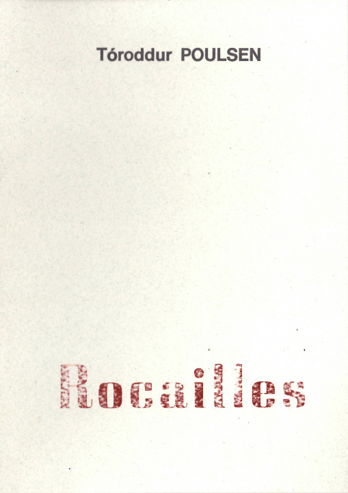 Knjiga ROCAILLES POULSEN TORODDUR