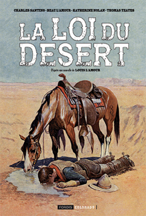 Kniha La loi du désert SANTINO