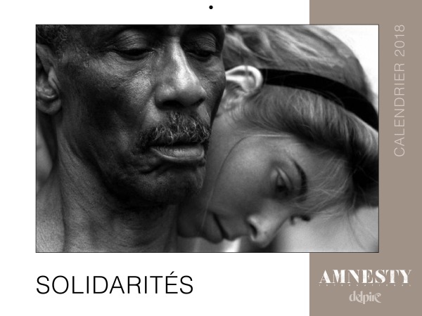Koledar/Rokovnik SOLIDARITES : CALENDRIER 2018 AMNESTY INTERNATIONAL