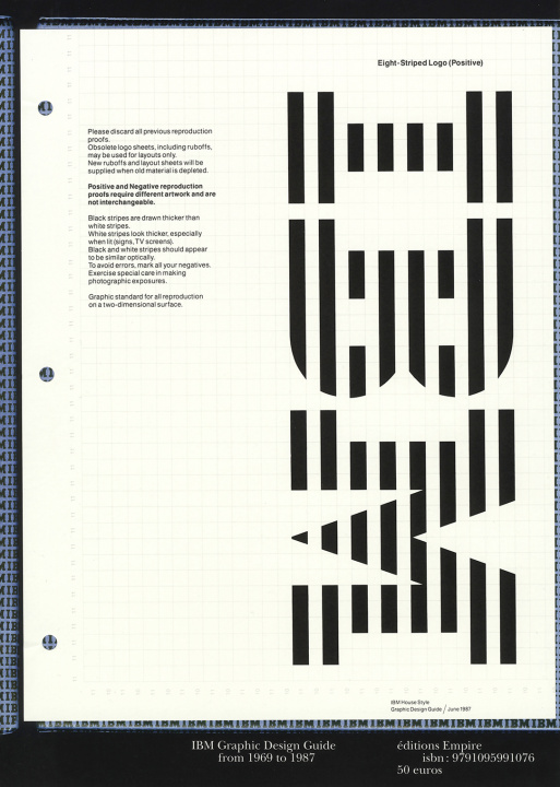 Könyv IBM - Graphic Design Guide from 1969 to 1987 Rand