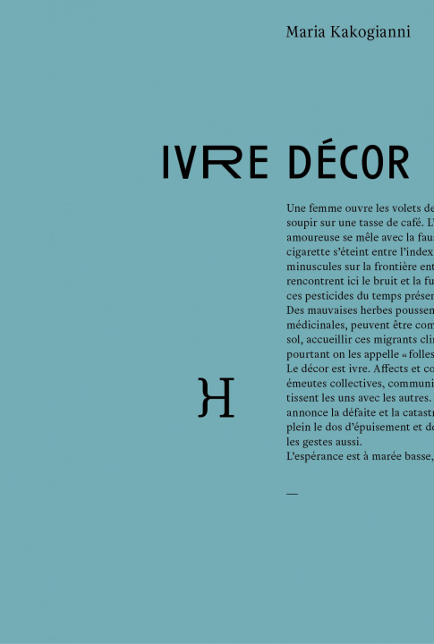 Book Ivre décor Kakogianni