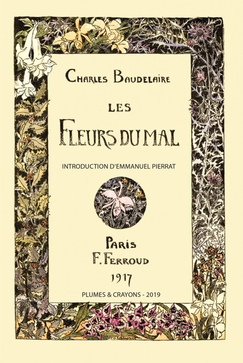 Книга Les fleurs du mal. Illustrations de Rochegrosse Baudelaire