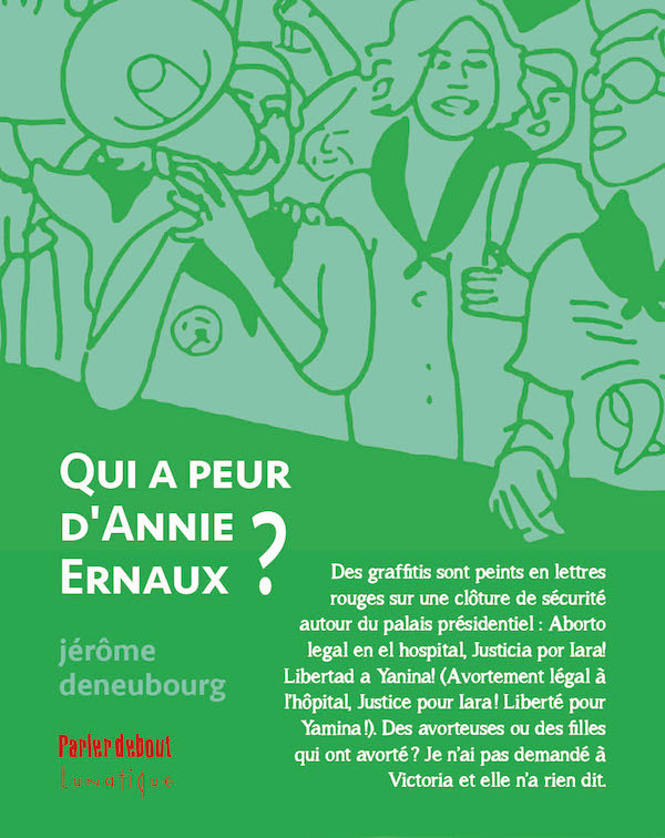 Książka Qui a peur d'Annie Ernaux ? Deneubourg