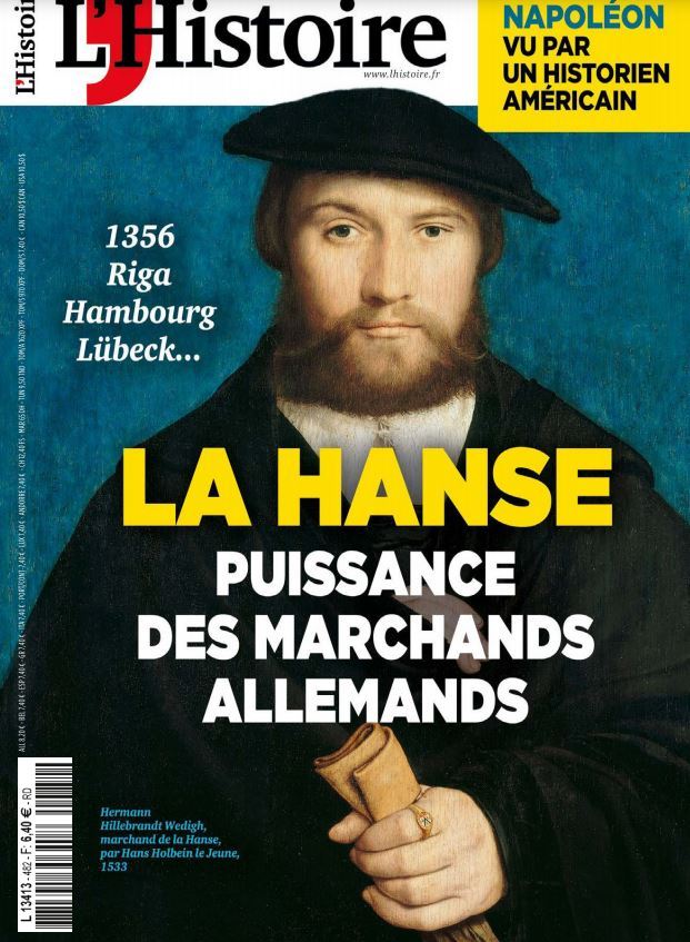 Книга L'Histoire N°482 - La Hanse ou la puissance des marchands allemands - Avril 2021 collegium