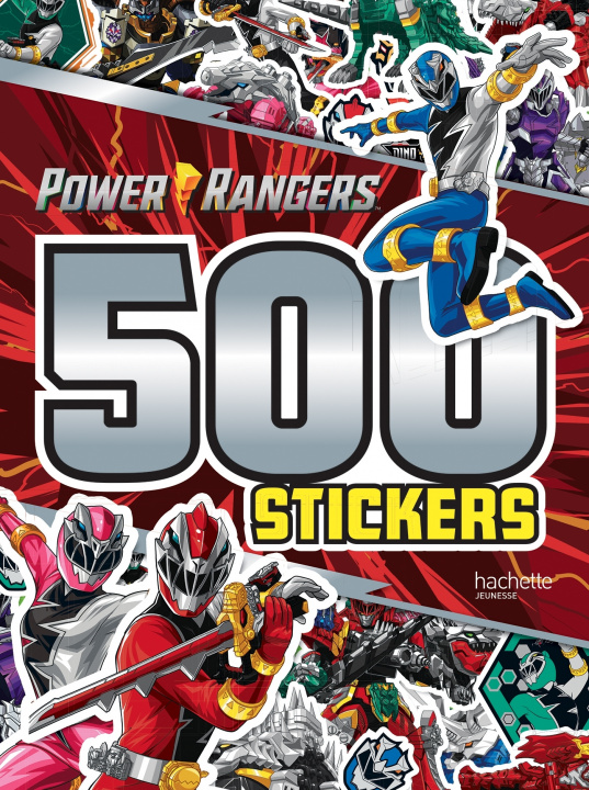 Книга Power Rangers - 500 stickers 