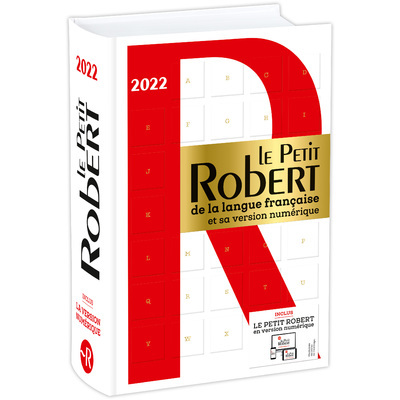 Carte Le Petit Robert de la Langue Francaise 2022 with Internet access collegium