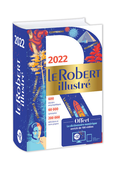 Carte Le Robert Illustre et son Dictionnaire en ligne 2022 collegium