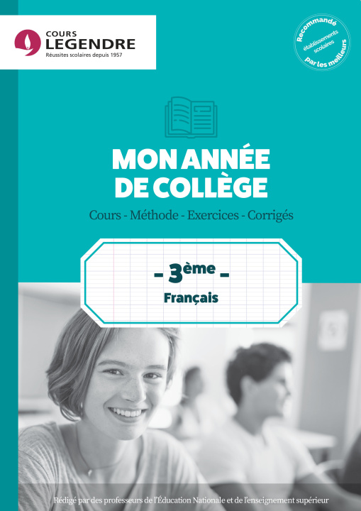 Carte Mon année de collège 3ème - Français PRESLES