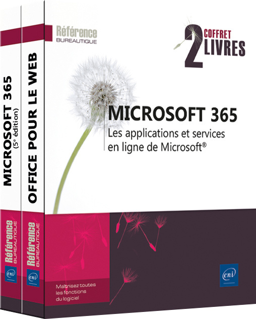 Könyv MICROSOFT 365 - COFFRET DE 2 LIVRES : LES APPLICATIONS ET SERVICES EN LIGNE DE MICROSOFT Myriam GRIS