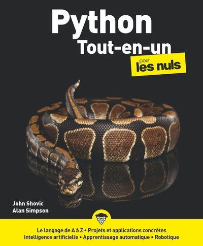 Kniha Python Tout-en-un Pour les Nuls John Shovic