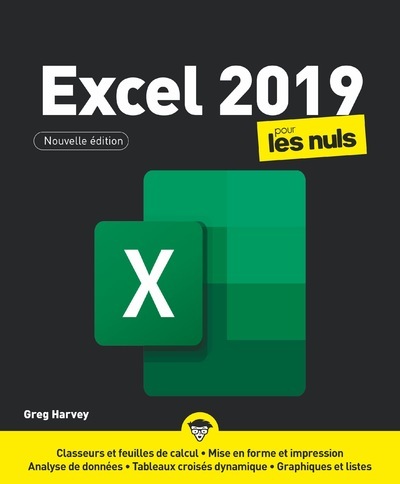 Carte Excel 2019 Pour les Nuls, 2e Greg Harvey