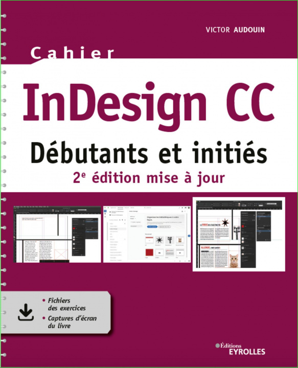 Kniha Cahier InDesign CC Audouin