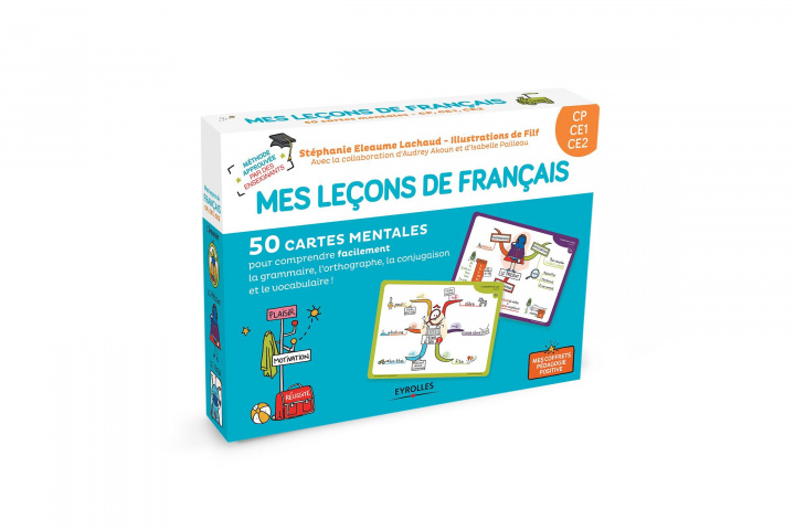 Carte Mes cartes mentales pour enseigner le français - Cycle 2 : CP, CE1, CE2 Eleaume Lachaud