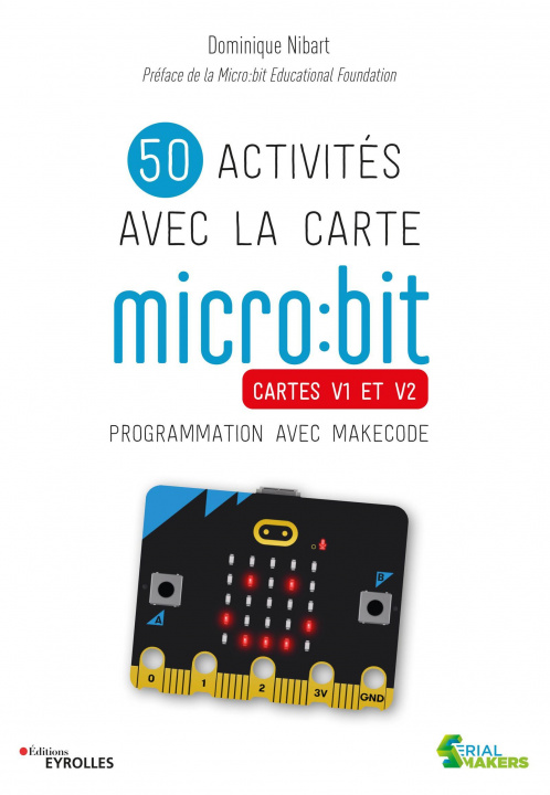 Książka 50 activités avec la carte micro:bit Nibart