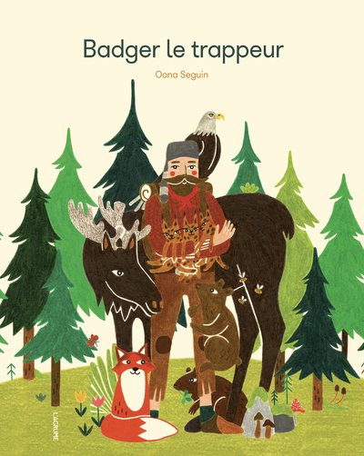 Knjiga Badger le trappeur Oona Seguin