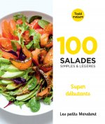 Книга 100 recettes de salades - super débutants 