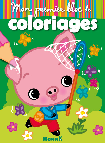 Knjiga Mon premier bloc de coloriages (Cochon) collegium