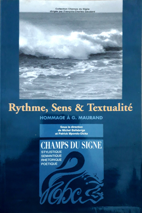 Книга Rythme, sens et textualité Ballabriga