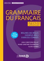 Carte Grevisse Grammaire du français Pellat