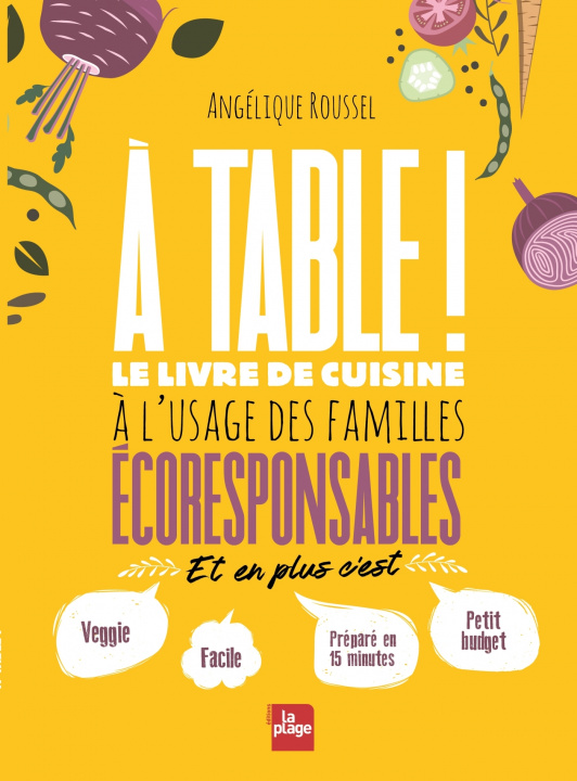 Knjiga A table ! Angélique Roussel