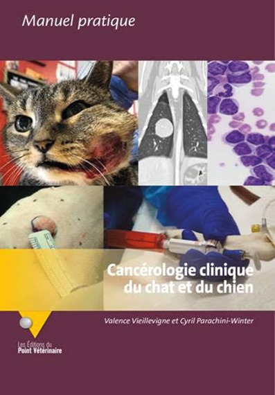 Kniha Cancérologie clinique du chat et du chien VIEILLEVIGNE V.