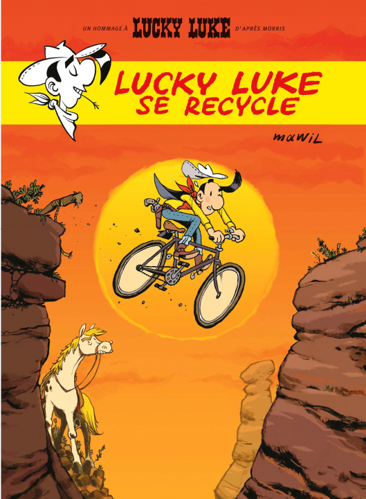 Carte Lucky Luke se recycle Mawil