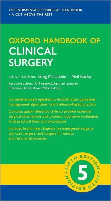 Könyv Oxford Handbook of Clinical Surgery 