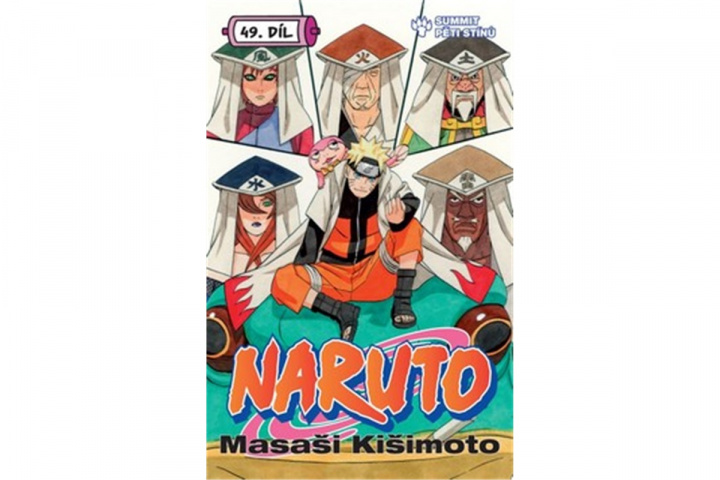 Kniha Naruto 49 - Summit pěti stínů Masashi Kishimoto