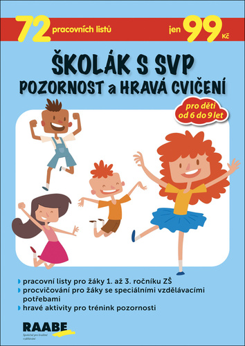 Könyv Školák s SVP - Pozornost a hravá cvičení Věra Gošová