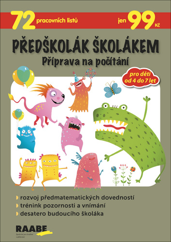 Book Předškolák školákem Příprava na počítání Kristýna Krejčová