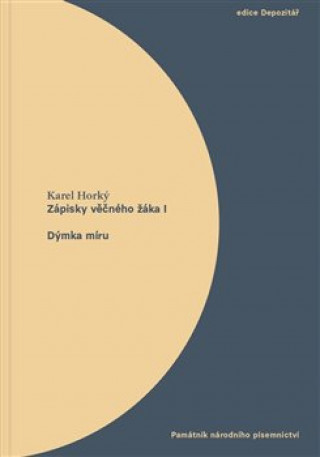 Kniha Zápisky věčného žáka I. Dýmka míru Karel Horký