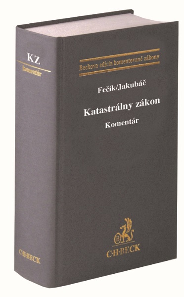 Книга Katastrálny zákon - Komentár Marián Fečík